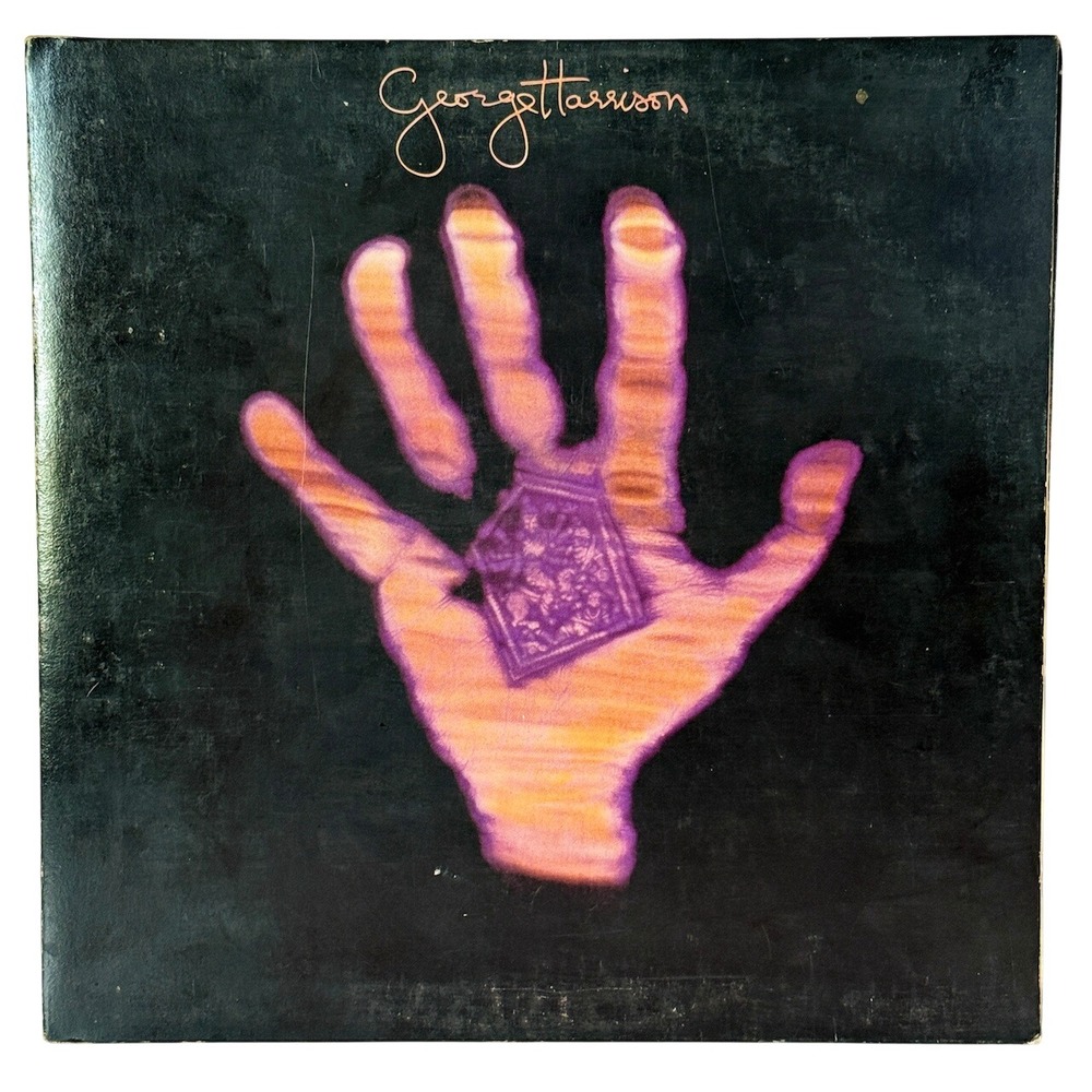 George Harrison -Living In The Material World LP Apple SMAS-3410 w/ Lyric Insert